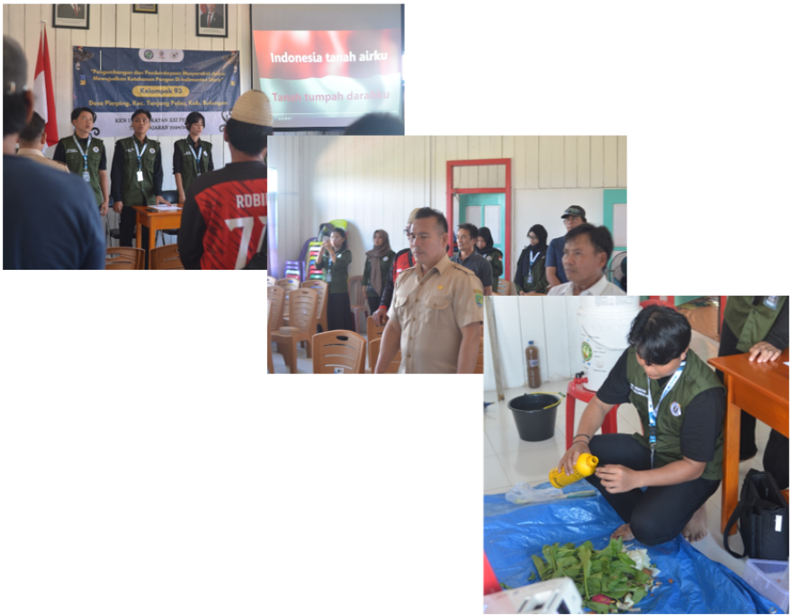 Sosialisasi dan Praktek Pembuatan Pupuk Organik Cair di Desa Pimping Kecamatan Tanjung Palas Utara oleh Mahasiswa KKN Universitas Borneo Tarakan Tahun 2025